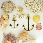 14K Gold Sm Rope Anchor Pendant - eGallery Shoppe