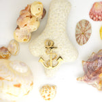 14K Gold Sm Rope Anchor Pendant - eGallery Shoppe