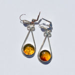 Caribbean Amber Long Earrings - eGallery Shoppe