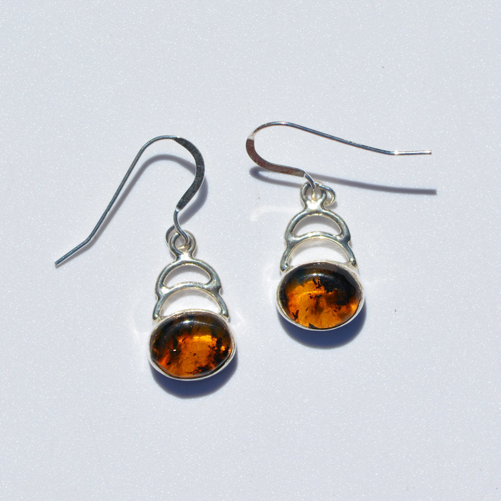 Caribbean Amber Step Earrings - eGallery Shoppe