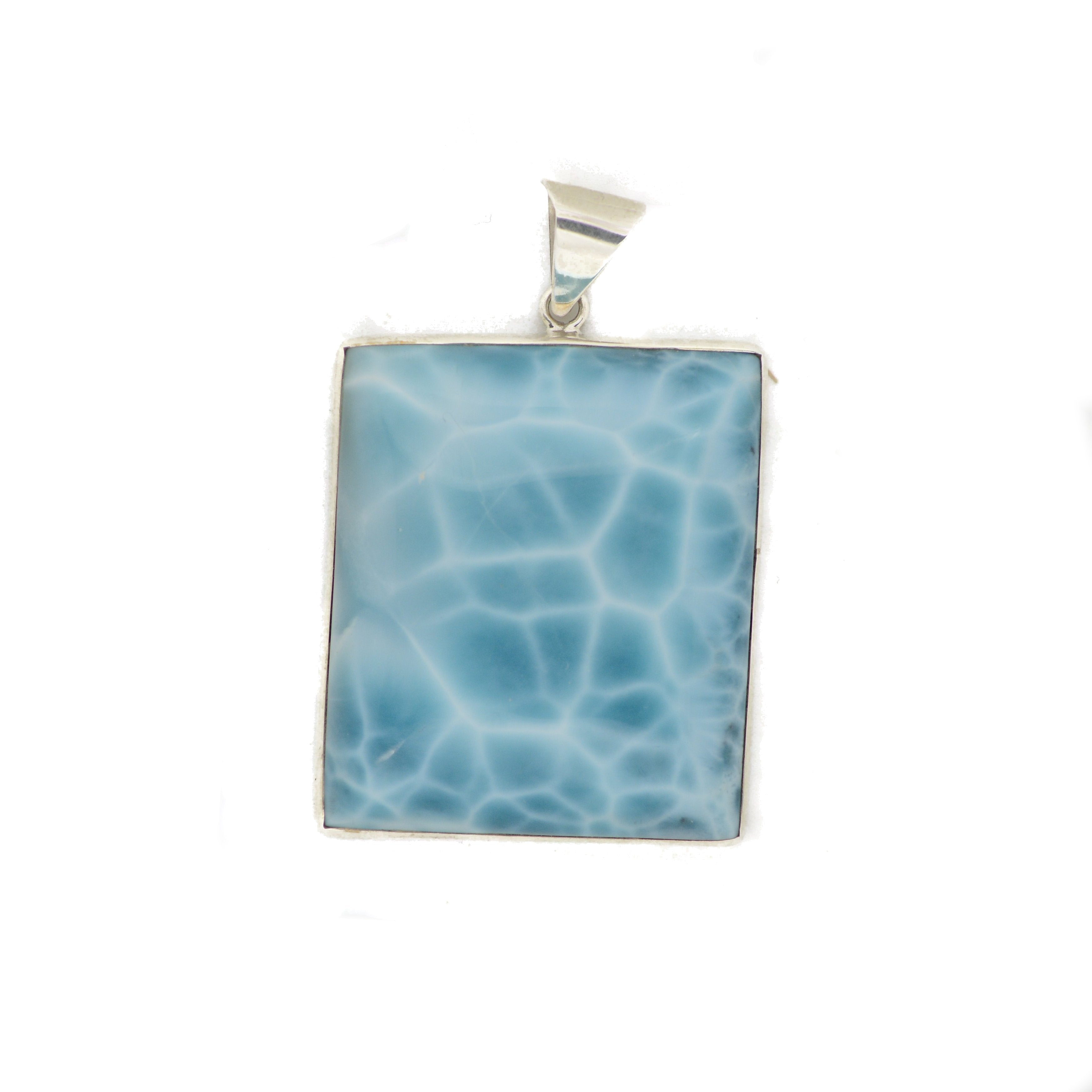 Extra Large AAA Grade Larimar Pendant   30g - eGallery Shoppe