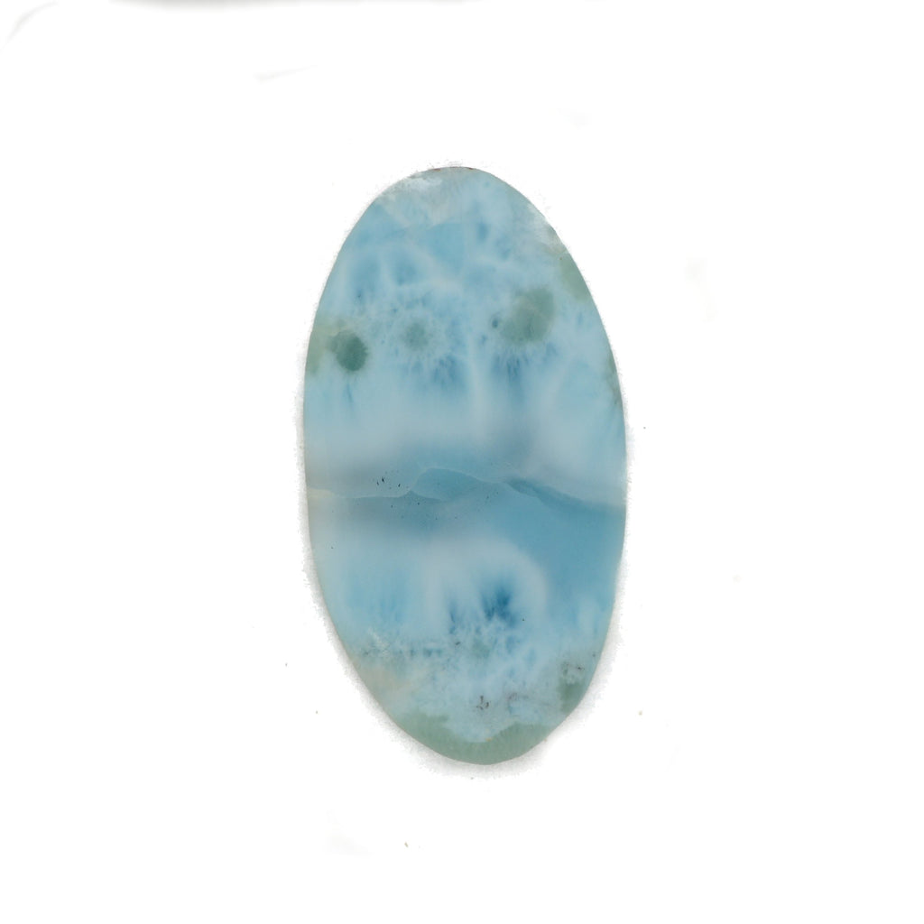 Unset Larimar 10g Oval Stone - eGallery Shoppe