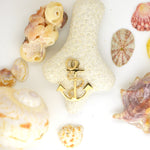 14K Gold Sm Rope Anchor Pendant - eGallery Shoppe