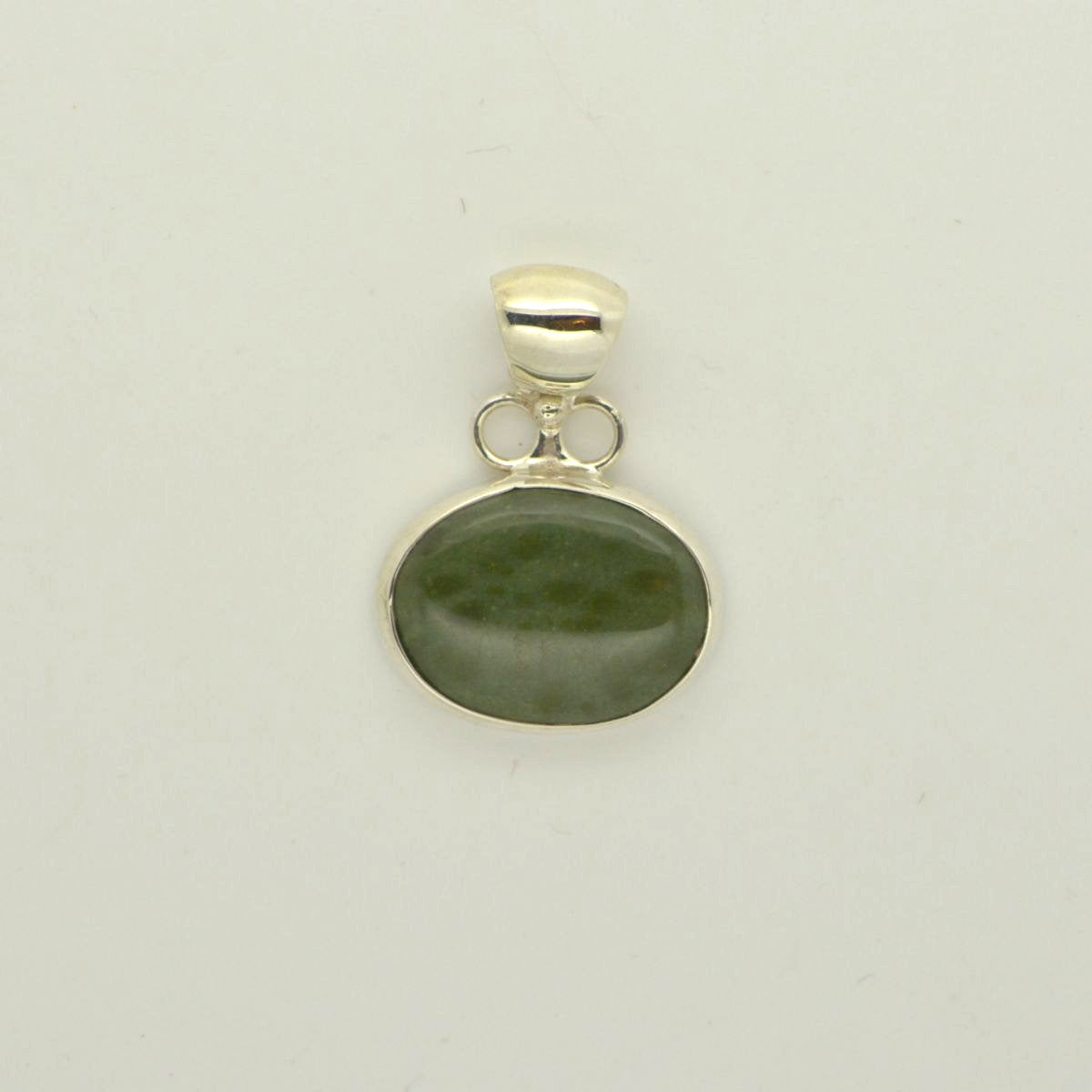 Tortola Green Jasper Med Pendant 6.7g - eGallery Shoppe