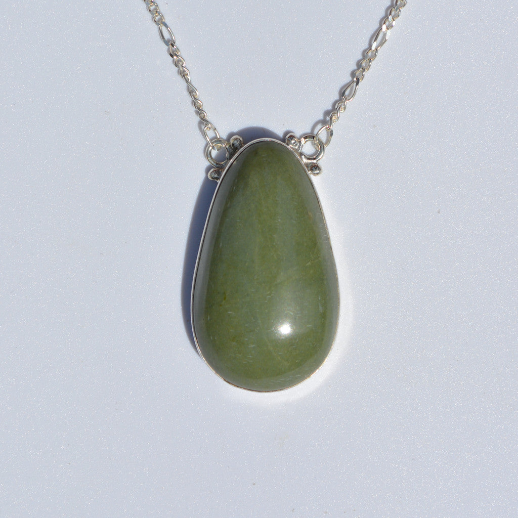 Tortola Green Jasper Large Necklace - eGallery Shoppe
