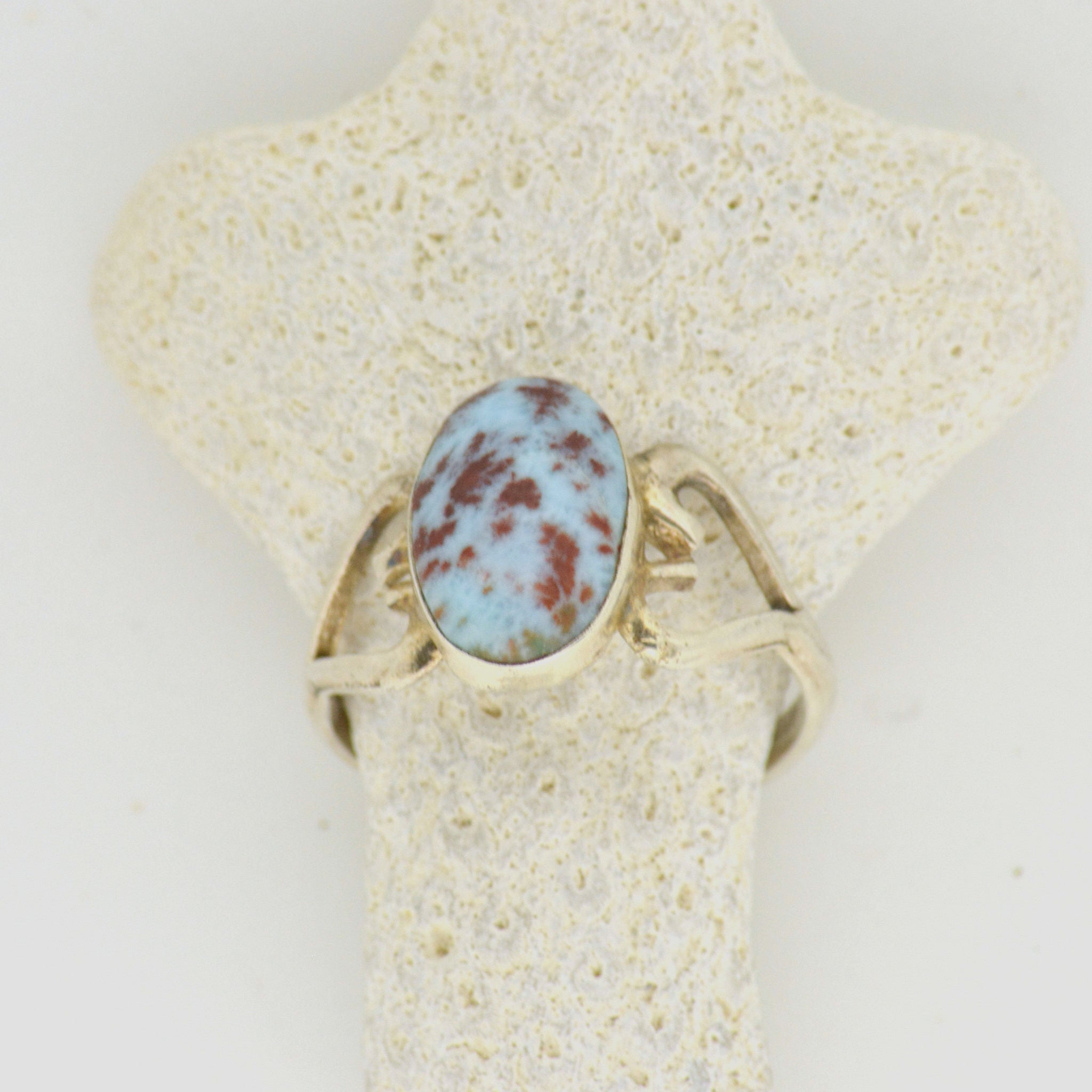 Small Larimar Ring   Size 8.5      3.1g - eGallery Shoppe