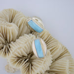 Larimar Cuff Links 10.8g - eGallery Shoppe