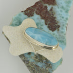 Extra Large Larimar Ring - eGallery Shoppe