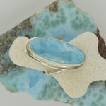 Extra Large Larimar Ring - eGallery Shoppe